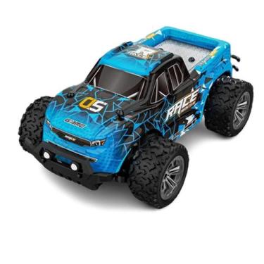 Imagem de Carro RC  2WD Off-Road com Luz LED 2.4G - Presente Ideal para Crianças