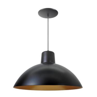 Imagem de Kit 4 Luminária Pendente Chinesa 33cm Interior Cobre Com Fiação 110/22