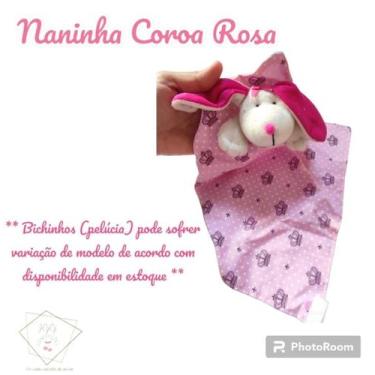 Imagem de Naninha Dupla Face com Pelúcia Bichinhos e Porta Chupeta Diversas Esta