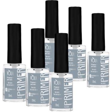 Imagem de 6UN Primer Nail Bonder Preparador De Unhas Em Gel 10ml Volia - Vòlia