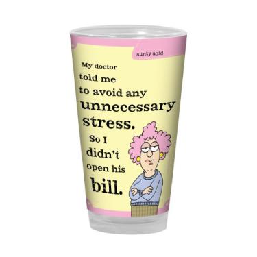 Imagem de Tree-Free Greetings PG02857 Copo Aunty Acid Artful Alehouse, 473 ml, estresse desnecessário