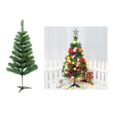 Imagem de Árvore De Natal Pinheiro Cor Verde Canadense 90cm A0011 - Global 