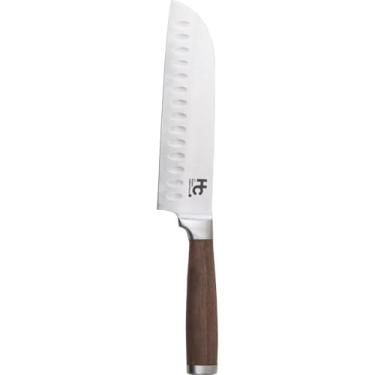 Imagem de Faca Santoku 7" Cabo de Madeira Just Home Collection