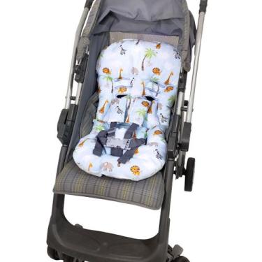 Imagem de Colchonete almofada para carrinho de bebê com protetor de cinto - CAZZ