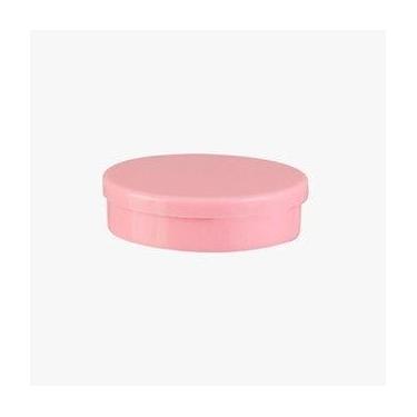 Imagem de Kit 10 Latinhas Pote Mint To Be Plástica Rosa Lembrancinha 5x1cm - RU1