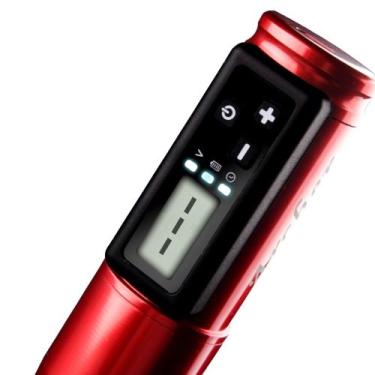 Imagem de Maquina Pen de Tatuagem Profissional Archer - DragoArt, Vermelho