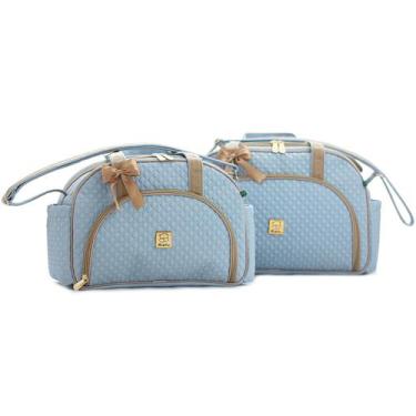 Imagem de Kit Conjunto Bolsas Maternidade Bebe Menina Menino Enxoval Miellu - Li