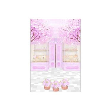 Imagem de Painel De Festa Vertical 1,50 x 2,20 - Confeitaria Doces Patisserie Li
