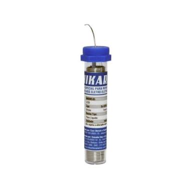 Imagem de Tubo de Solda / Estanho Hikari 1mm HS-63 - Alta Qualidade - Hikari Fer