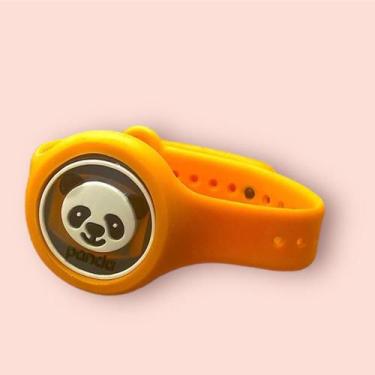 Imagem de Relógio Repelente De Mosquitos Com Pulseira Pisca Pisca Infantil Laran