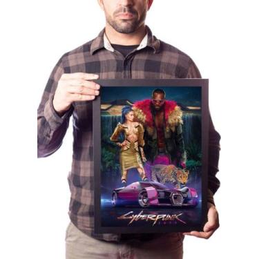 Imagem de Lindo Quadro A3 Cyberpunk 2077 Style And Substance - Fanarte