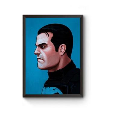 Imagem de Quadro Arte Justiceiro Poster - Fanarte