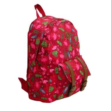 Imagem de Mochila de Costas Juvenil Flamingos - Clio