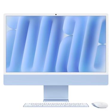 Imagem de Apple 2024 iMac (de 24 polegadas, Chip M4 da Apple com CPU de 8 núcleos e GPU de 8 núcleos, 16GB Memória unificada, de 256 GB) - azul