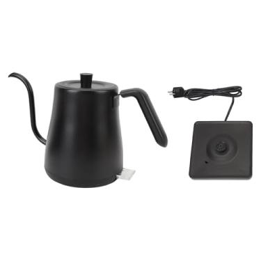 Imagem de Chaleira Elétrica de 800ml, Pescoço de Ganso de 1000W para Despejar sobre Chaleira e Chaleira Com Desligamento Automático, Caldeira de água Quente Com Interior de Aço (Plugue UE