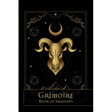 Imagem de Grimoire unlined with blank Pages Book of Shadows unlined with blank Pages: Grimoire: Rituals Notebook - Unlined Notebook - Plain Notebook - Magic ... - Sketchbook - 110 pages - 6x9 inches