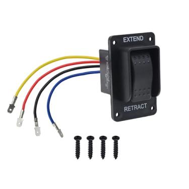 Imagem de SYOWADA Interruptor de controle de tomada estabilizador de energia 387874 12V, substituição para conectores estabilizadores de alta velocidade Lippert LC298707 LC198641 LC363284, interruptor de