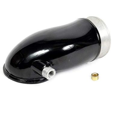 Imagem de Chifre de admissão do motor LLY, cotovelo de admissão de aço inoxidável, substituição do coletor de admissão atualizada, compatível com motor Duramax 6.6L 2004-2005 e caminhões Silverado & Sierra