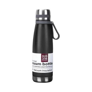 Imagem de Garrafa Térmica de Aço Inoxidável - Isolada, Grande Capacidade, para V