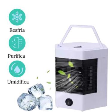 Imagem de Mini ar portátil com difusor para conforto diário! - BBG
