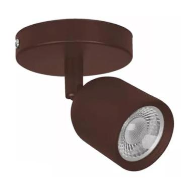 Imagem de Spot LED 7W, Sobrepor Bivolt, 3000K Branco Quente, Avant, Preto
