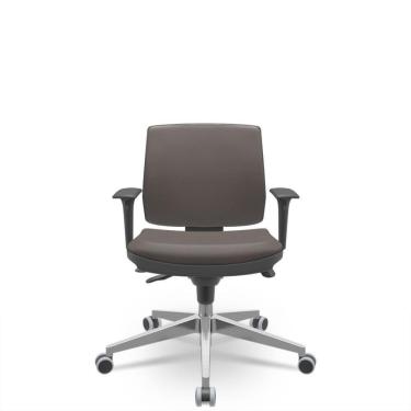 Imagem de Cadeira Brizza Soft Executiva Vinil Café