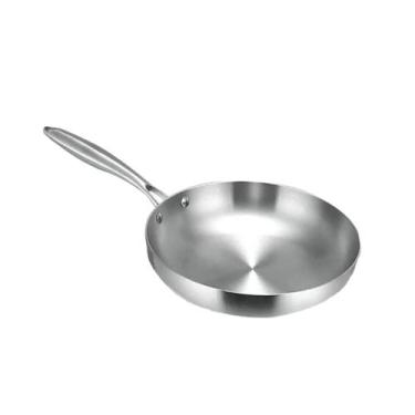 Imagem de Frigideira Supreme Total Inox Corpo Triplo Nº 26 - Gp Inox, Prata, N 2