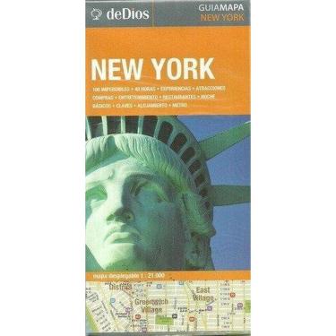Imagem de Guiamapa New York Distritos, Atracciones, Restaurantes, Compras, Entretenimientos, Básicos, Ubicación, Teléfonos Útiles, Mapa De Subtes, 3 Días Inolvi
