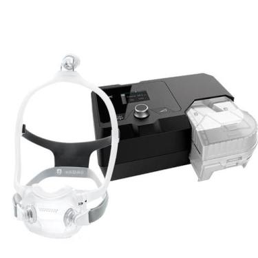 Imagem de Kit CPAP Automático com Umidificador G2S - BMC + Máscara Oronasal Drea