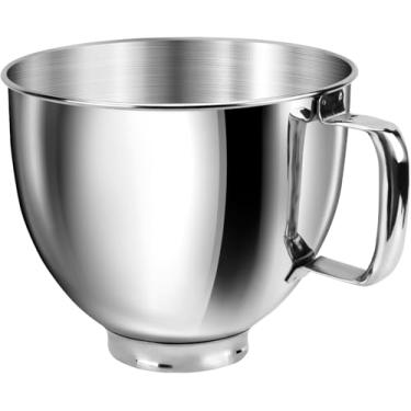 Imagem de Peças de reposição compatíveis com misturadores de cabeça inclinada KitchenAid de 4,5 e 5 litros (tigela de 4,5 QT)
