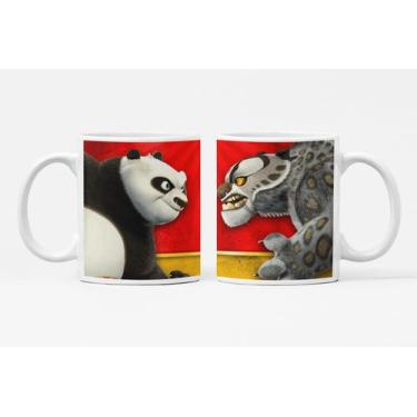 Imagem de Caneca de Porcelana Desenho Kung Fu Personalizada Md26 - Like Geek