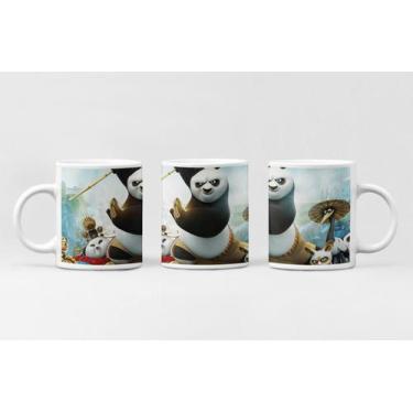 Imagem de Caneca de Porcelana Desenho Kung Fu Personalizada Md17 - Like Geek