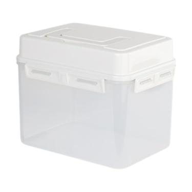 Imagem de Ioensy Recipiente de chucrute Kimchi, recipiente de armazenamento de alimentos, recipiente de armazenamento de picles multiuso selado 9L, para acampamento