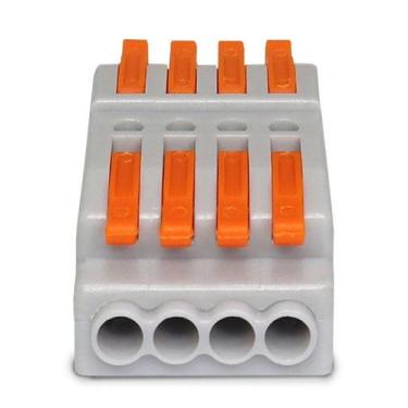 Imagem de Conector Alavanca de Emenda KV211 32A Cabo 0,08-4,0mm² - SIBRATEC, KV2