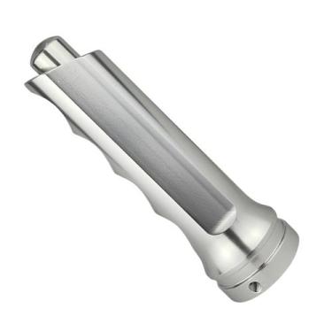 Imagem de Manopla Freio de mão VW Fusca Kombi Prata Estilo BR Esportiv