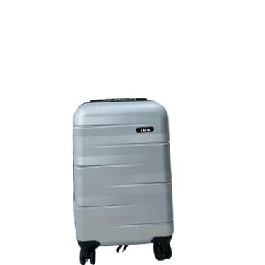 Imagem de Mala De Bordo Sydney 10kgs Padrão Anac Para Viagem (Prata)