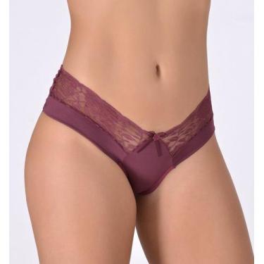 Imagem de Kit 10 Calcinha Renda Tanga Lingerie Luxo Conforto Moda Íntima - Golde
