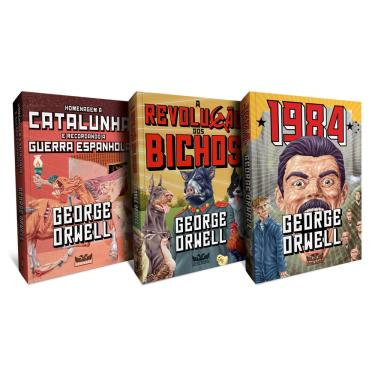 Imagem de Livro - Box - O Melhor de George Orwell - 1984; A revolução dos bichos; Homenagem à Catalunha e Guerra Espanhola