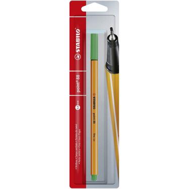 Imagem de Stabilo Point 88 Caneta Hidrográfica 0,4 mm Verde Claro Ponta Extra-fina