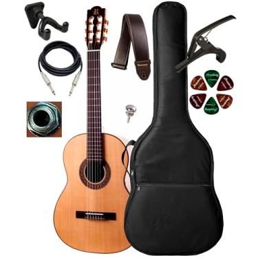 Imagem de Violão Eletroacústico Rozini Rx213 + Capa Luxo, Suporte Ibox SPF E Acessórios