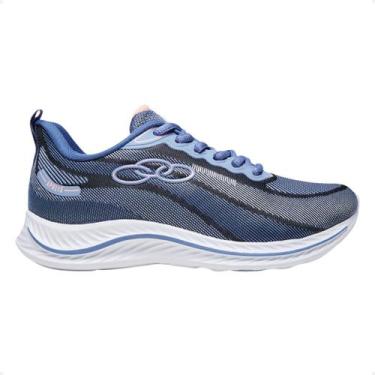 Imagem de Tenis Running Feminino Olympikus Apolis Azul, Brsmrt, 36