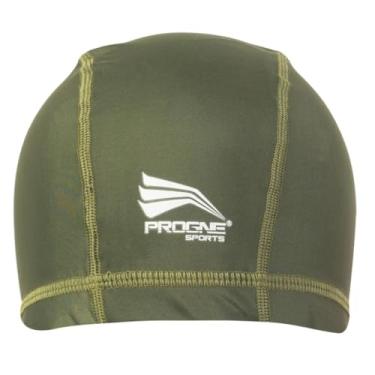 Imagem de Touca de Natação Adulto Tecido Xtra-life Progne Sports Piscina Hidroginástica (VERDE MILITAR)