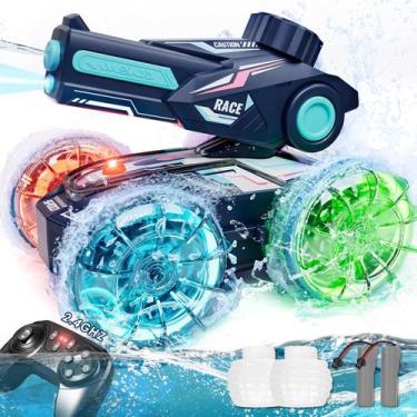 Imagem de Carro RC Lehoo Castle Amphibious 4WD com pistola de água para crianças