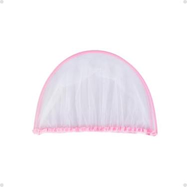 Imagem de Mosqueteiro Para Ninho Redutor De Berço Portátil Protetor Tule Hastes (Rosa)