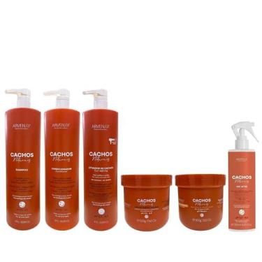 Imagem de Kit Arvensis Professional Cachos Naturais - Shampoo 1L + Condicionador