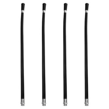 Imagem de ARTIBETTER 4 peças de bocal de mangueira de descarga tubo de borracha flexível extintor de pó seco acessórios para tubos de spray para