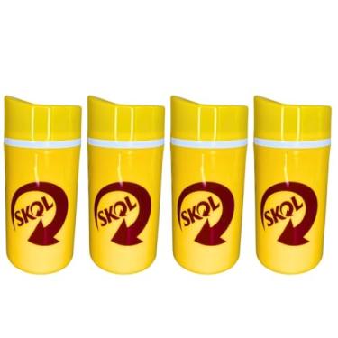 Imagem de Kit 4 Porta Garrafa Cerveja Suporte 600ml Restaurantes Termico Personalizados