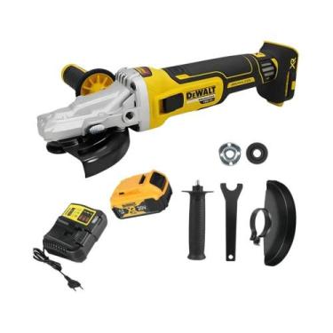 Imagem de Esmerilhadeira Angular Sem Fio Dewalt DCG405FN De 125 Mm E 9000 RPM Co