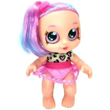 Imagem de Boneca Fashion com Cabelos Coloridos e Roupas Estilosas – Brinquedo Criativo para Meninas +3 Anos que Estimula Imaginação e Estilo 3 Anos – Estimula Imaginação, Criatividade e Estilo.