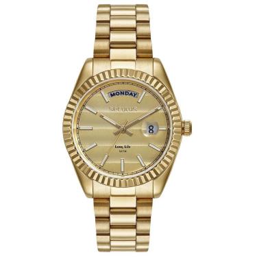 Imagem de Relógio Seculus Feminino Catraca Facetada 77323LPSVDA1